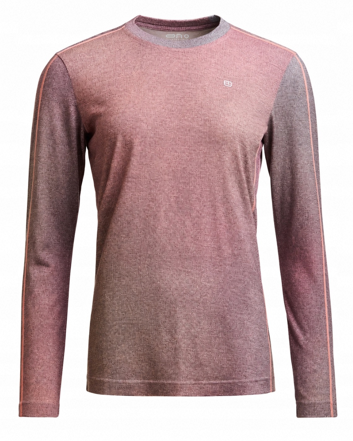 Dámské termoaktivní spodní prádlo Ortovox 185 Rock'n'wool Print Ls merino M růžová