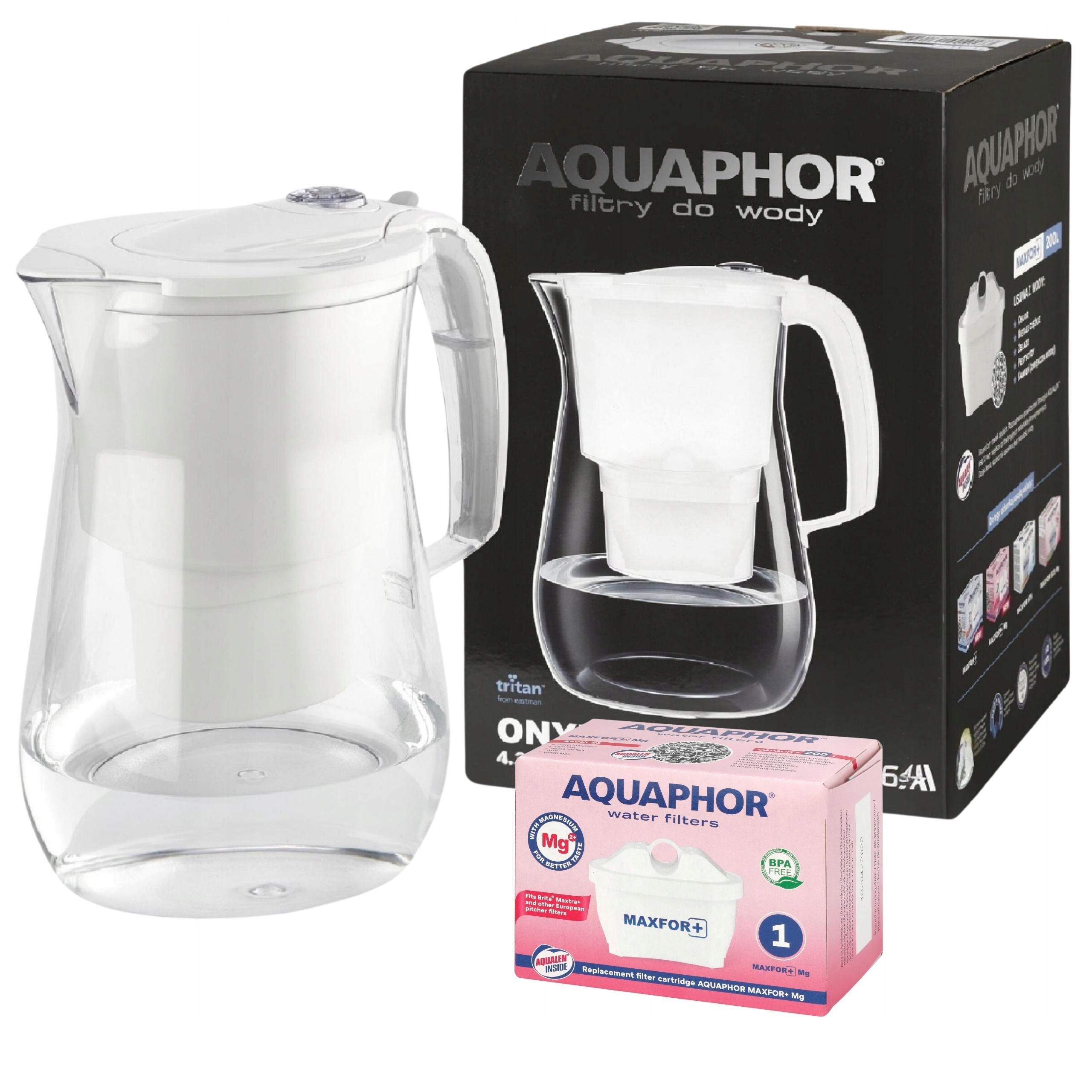 

Dzbanek filtrujący Aquaphor wkład maxfor+Mg