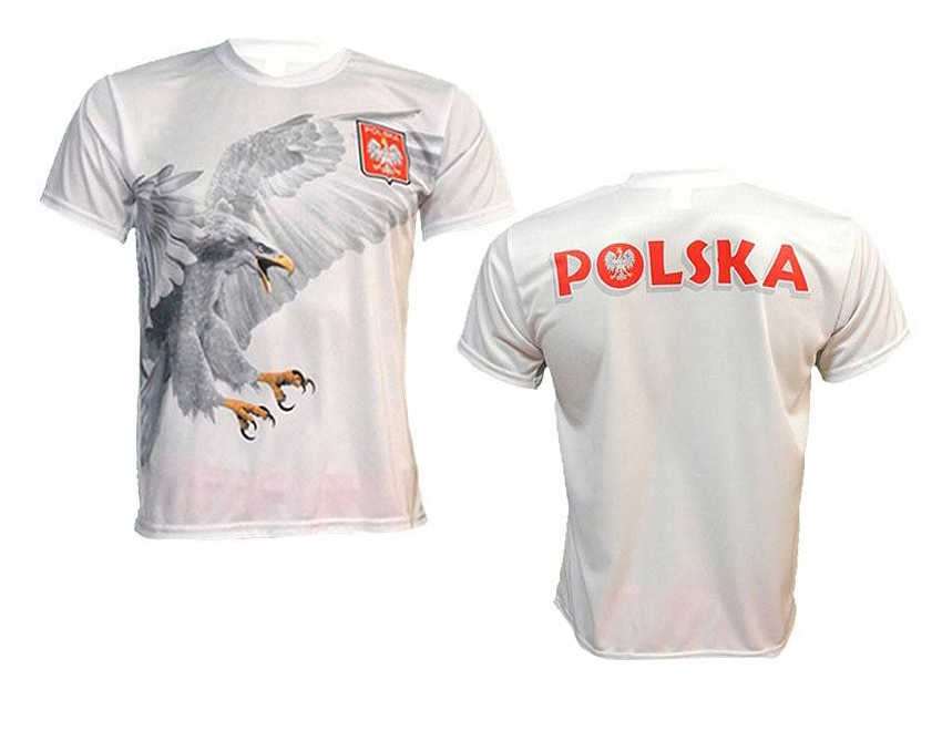 Koszulka Piłkarska POLSKI POLSKA ORZEŁ r. XL