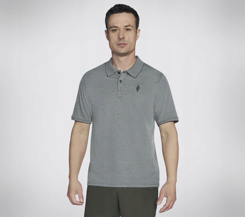Skechers polo tričko Tričko Off Duty Graphite TP43 Char