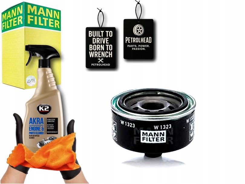 Olejový Filtr Vw Lt 2,8TDI 96- (agk Ata) Mann-filter #Petrolhead Pro+ Kit12