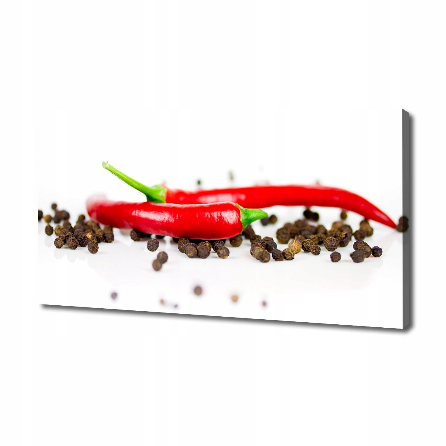 

Foto obraz na płótnie Chilli i pieprz 140x70 cm