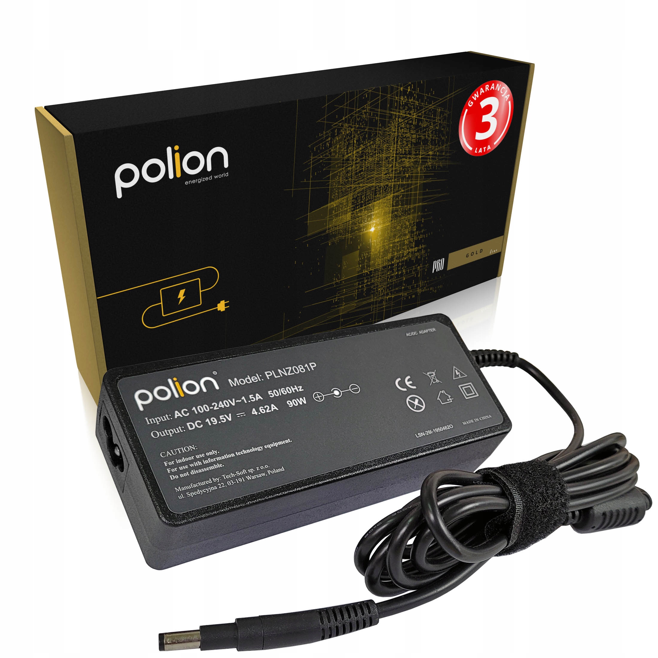 

Ładowarka 90W do Hp 19,5V 4,62A 4,8x1,7mm