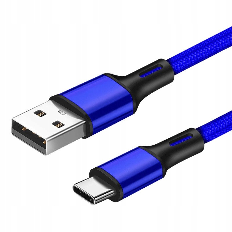 

Kabel Typ C 2m Quick Charge [3A] oplot niebieski