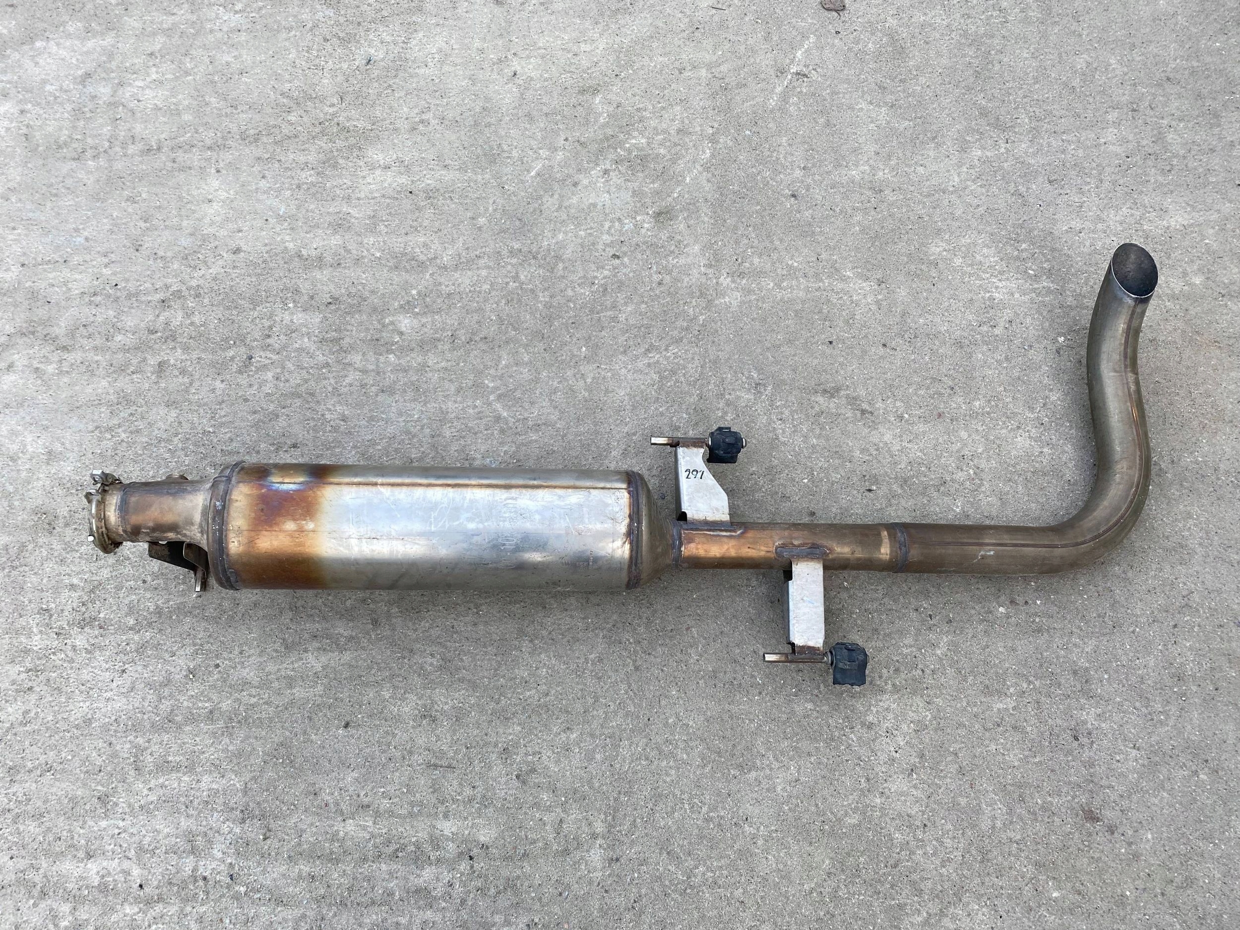 MASTER III MOVANO B 2.3 DCI exhaust silencer BLASZAK 201005105R
