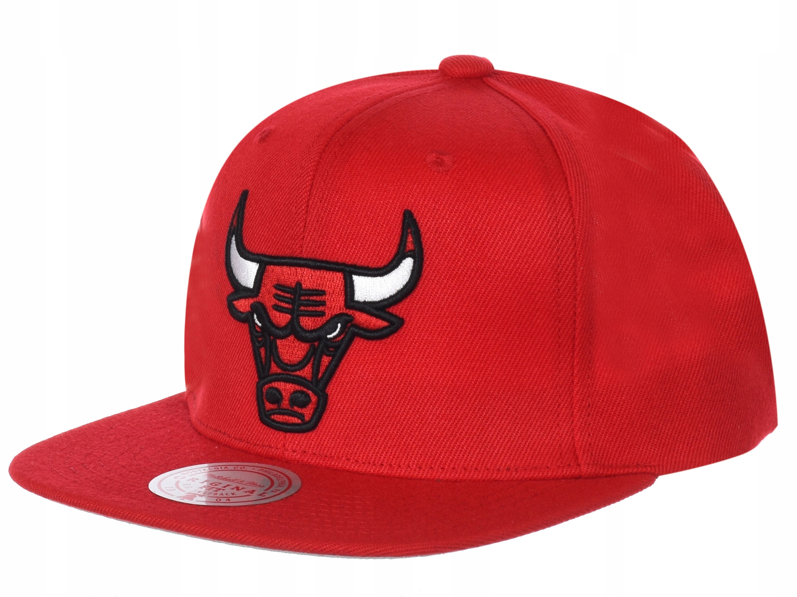 Czapka z daszkiem Mitchell & Ness Nba Core Side Bulls 6HSSSH21270-CBURED1
