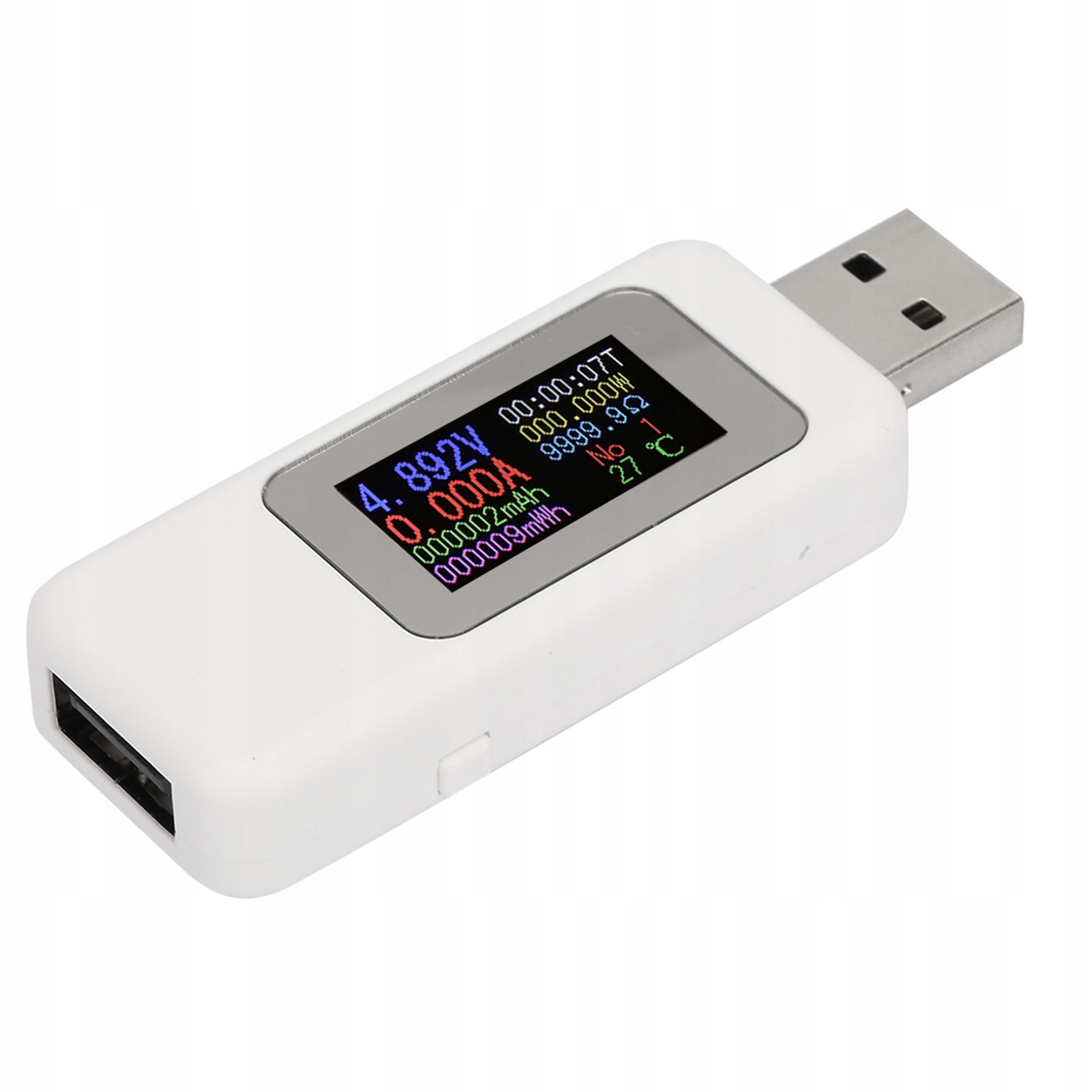 MIERNIK KEWEISI MX18L TESTER WOLTOMIERZ AMP USB 3.0 DC4-30V Stan opakowania oryginalne
