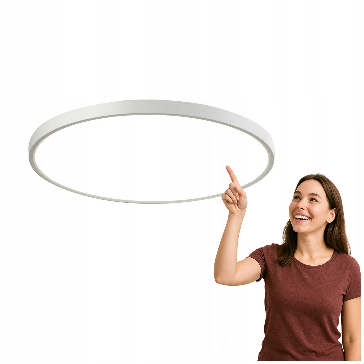 Stropné Svietidlo Led 36W Calvi PLF-35263-480R-36W-WH Italux