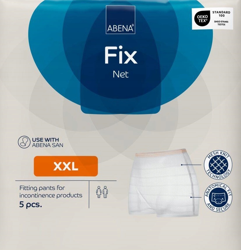 MAJTKI SIATKOWE WIELORAZOWE ABENA Fix Net 5 szt. XXL