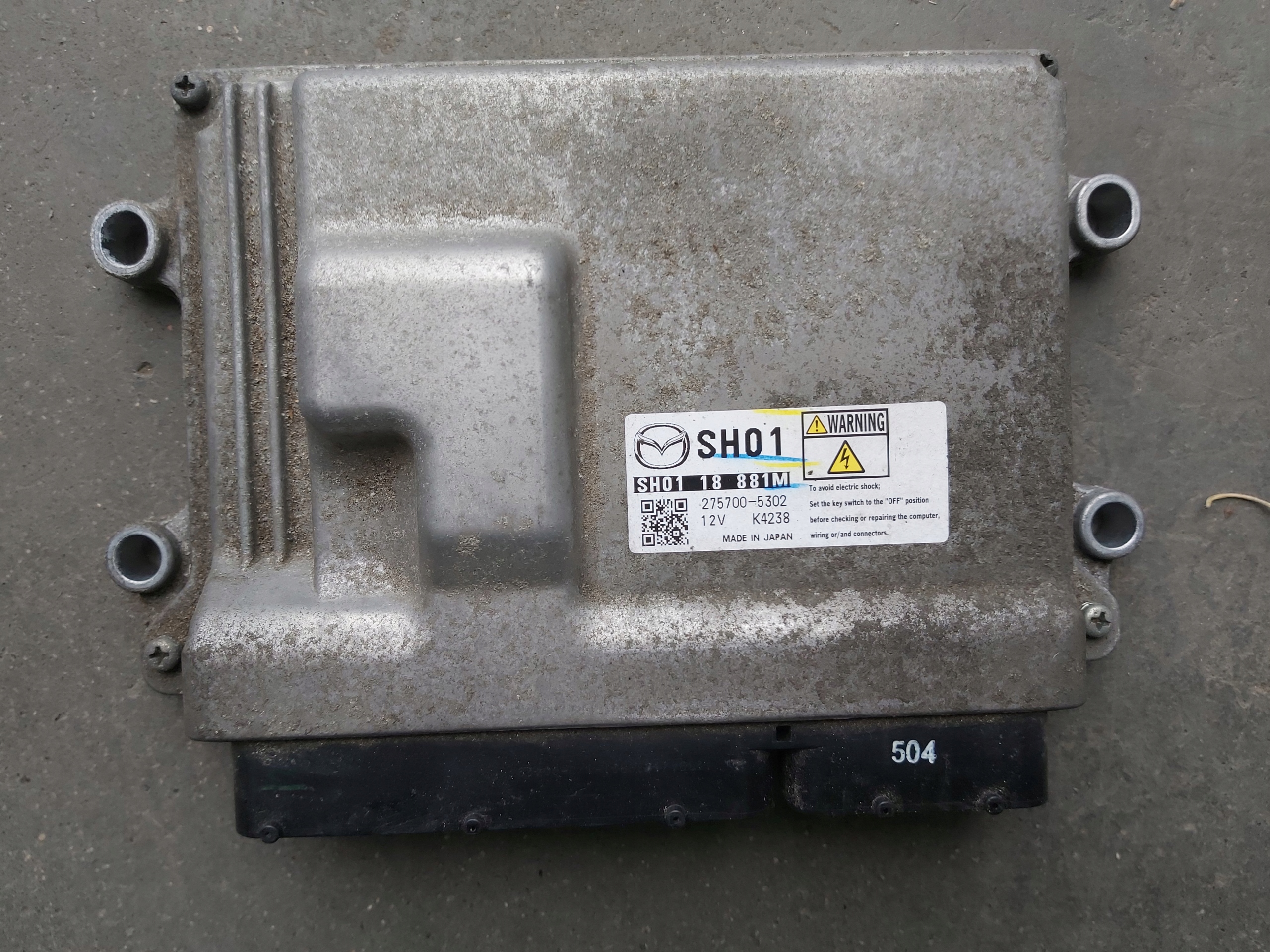 computer Motore SH0118881M MAZDA CX-5 CX5 KE 2.2 D