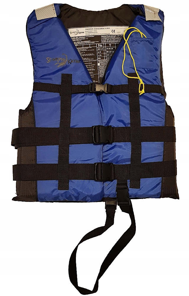 KAPOK KAMIZELKA ASEKURACYJNA NA KAJAK SPŁYW S/M NA ŁÓDKĘ SKUTER