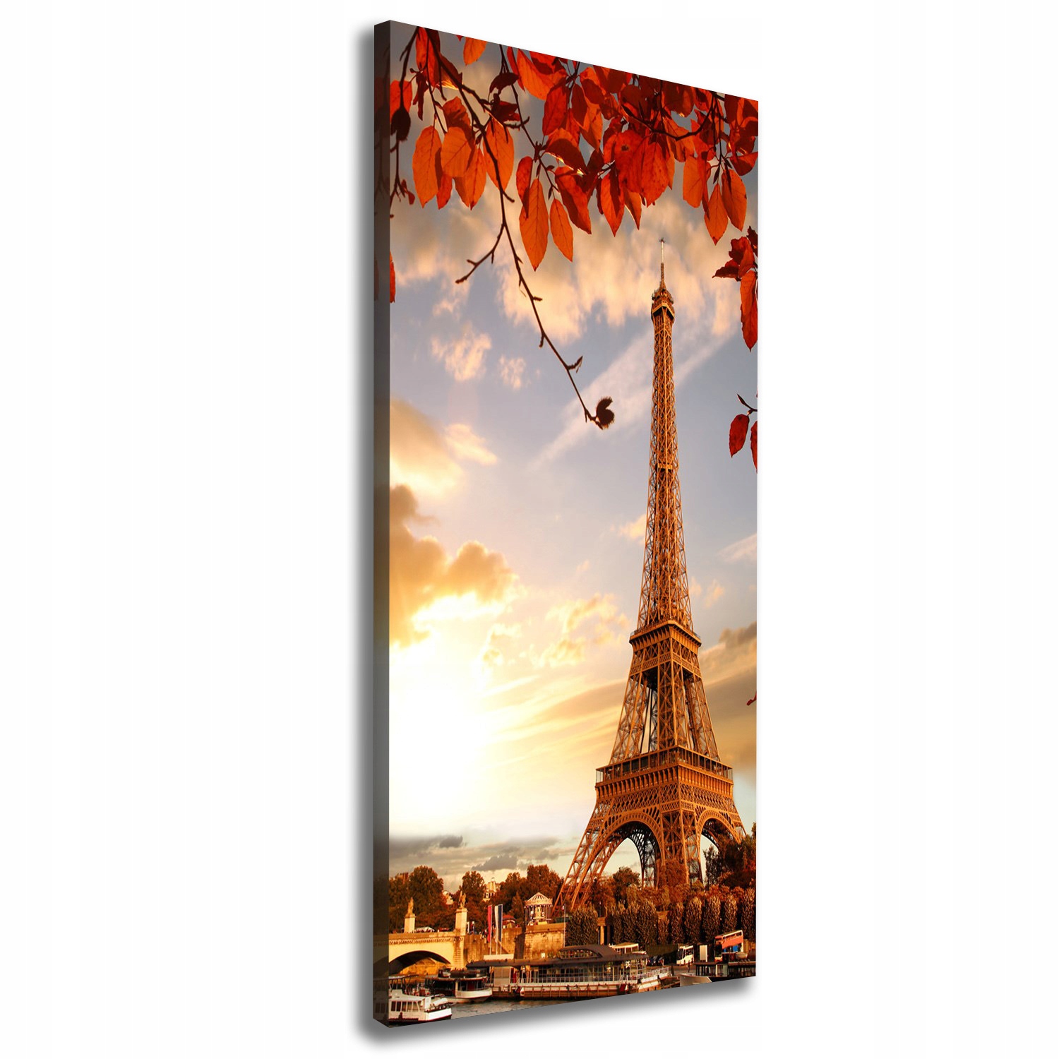 

Foto obraz na płótnie Wieża Eiffla Paryż 50x125 cm