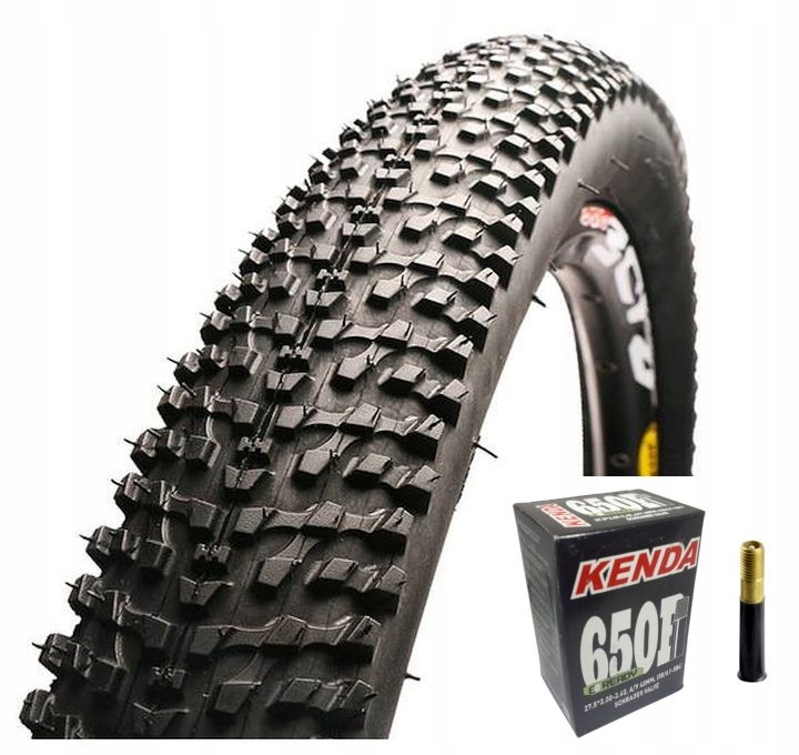 Opona rowerowa 27,5x2,10 Kenda K1153 Uniwersalna opona Mtb Dętka Av
