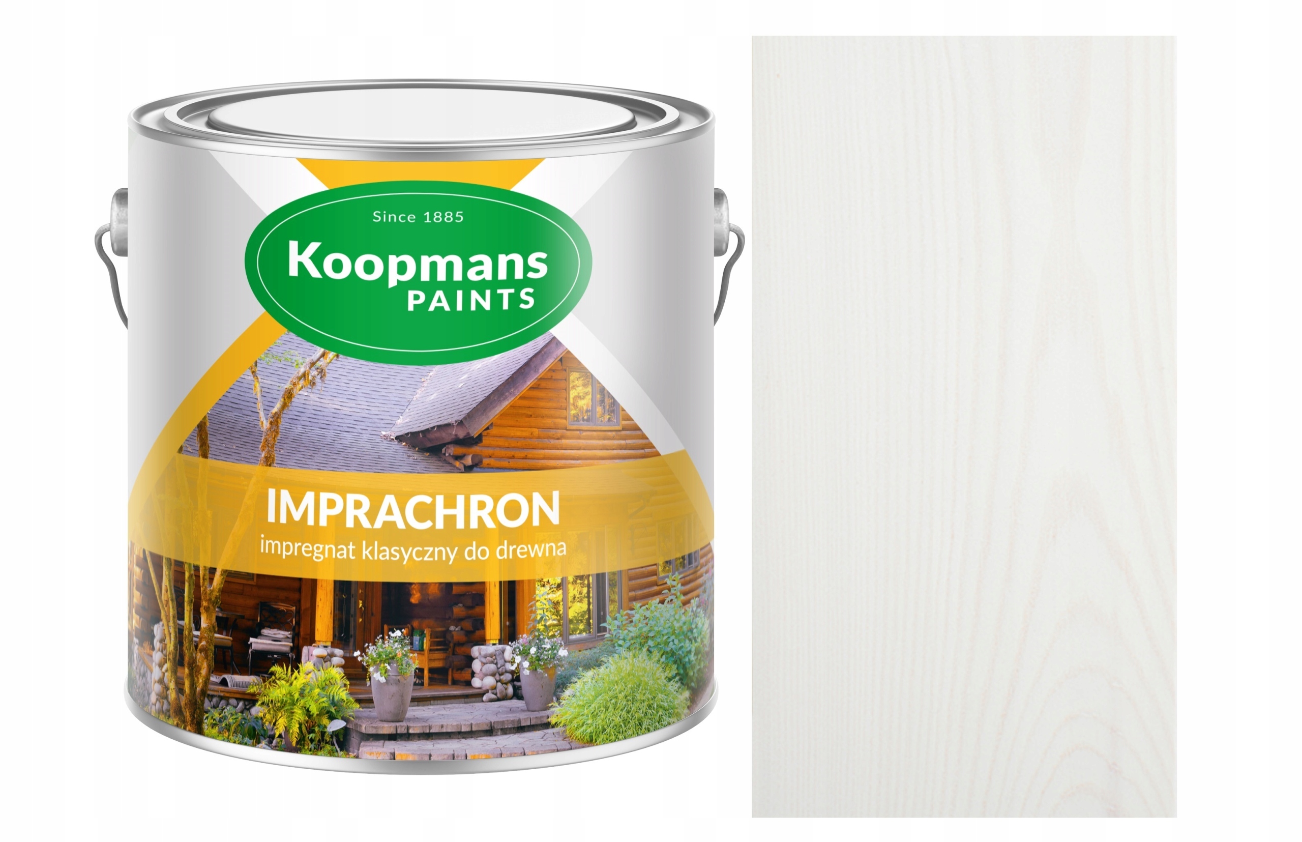 Koopmans Imprachron Kolorizujúci Impregnát Na Drevo 20 l Biela Borovica