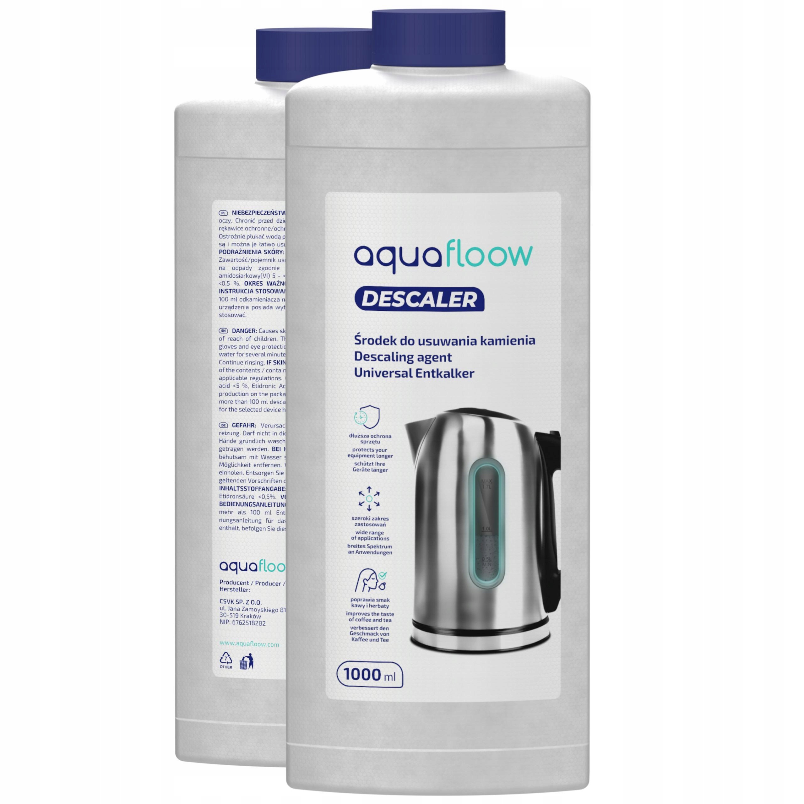 Vízkőoldó kávéfőzőhöz 1l + vízszűrő Delonghi kávéfőzőhöz 5 db EAN (GTIN) 5902668045889