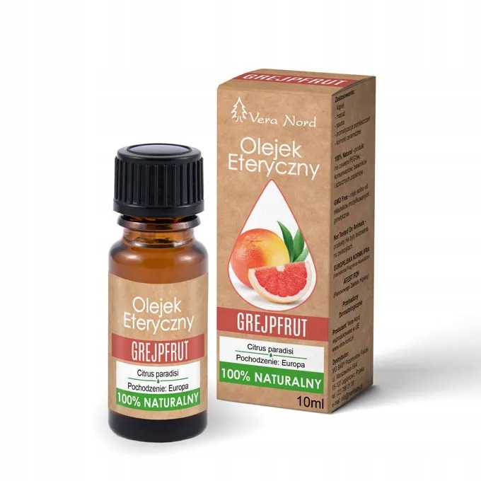 

Naturalny olejek eteryczny Grejpfrut 10ml