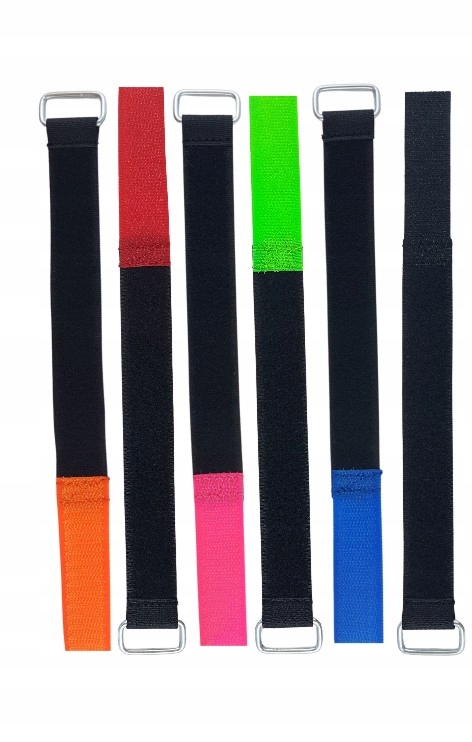 КРЕПКИЕ ЛИПУЧКИ КАБЕЛЬНЫЕ СТЯЖКИ 6 ШТ.