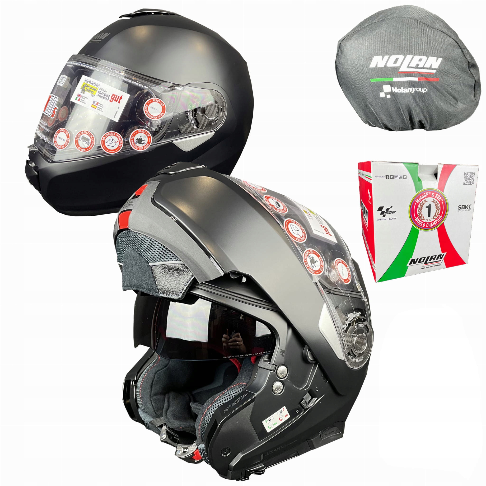 

Nolan N100-5 Classic NCOM10 Kask motocyklowy L