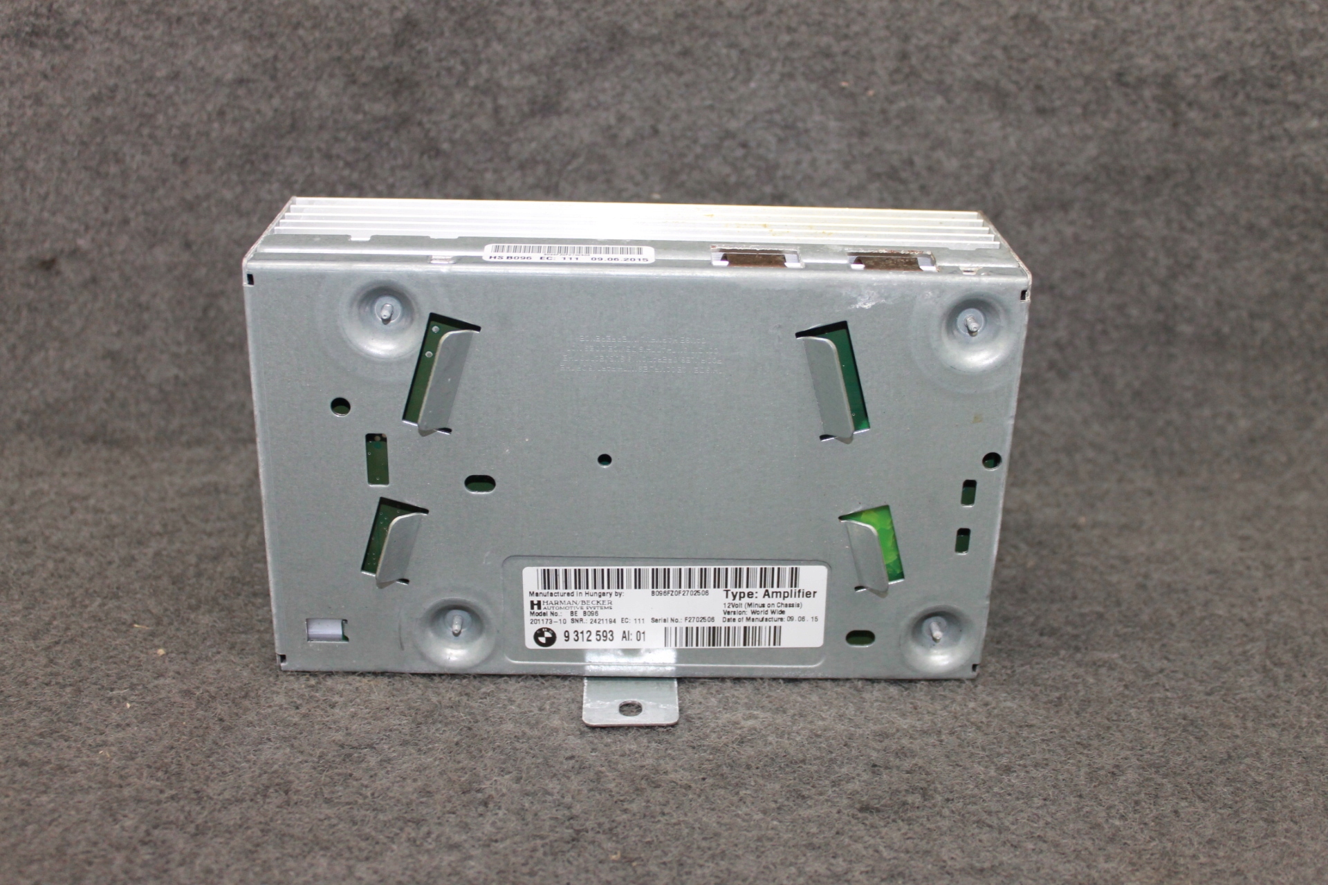 BMW F11 amplifier HI-FI AUDIO HARMAN BECKER - 9312593