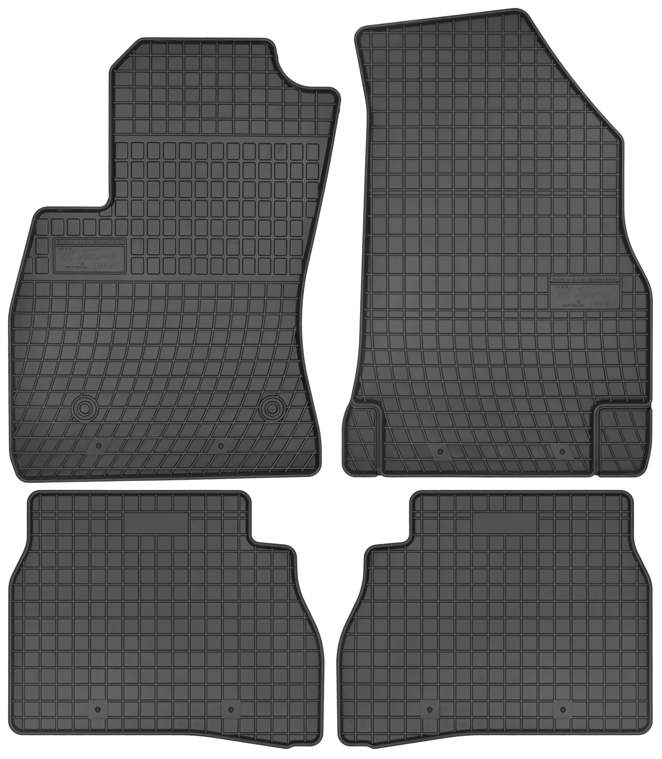 

Fiat Doblo 2 II (2010-) Dywaniki Gumowe Miarowe