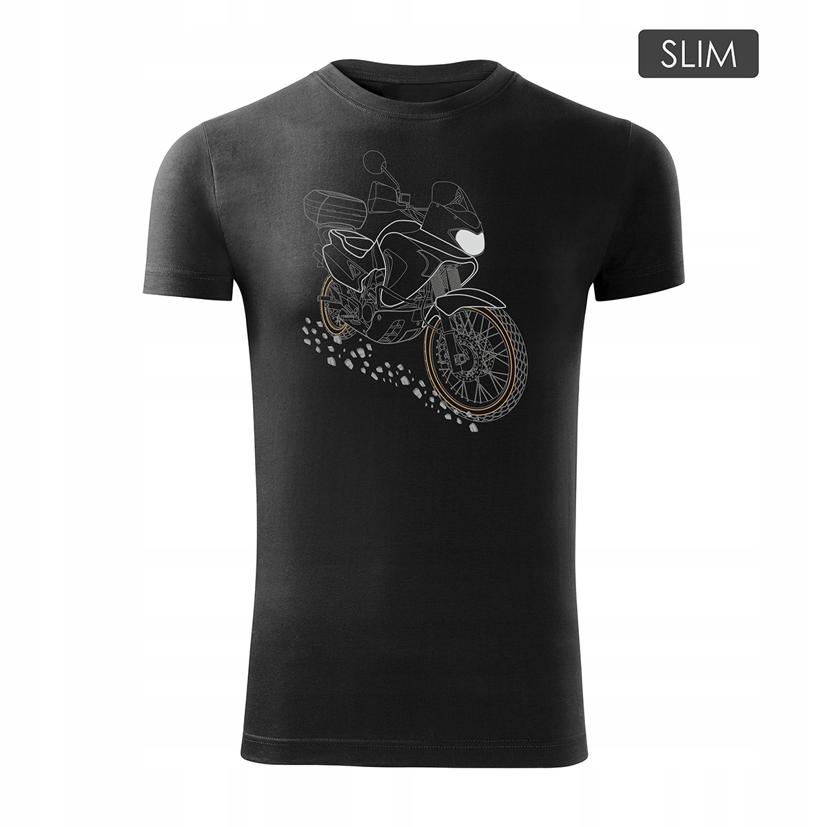 

Koszulka motocyklowa z motocyklem Honda Transalp