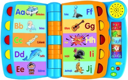 Smily Play MÓWIĄCA KSIĄŻECZKA EDUKACYJNA UCZY 9019 Marka Smily Play