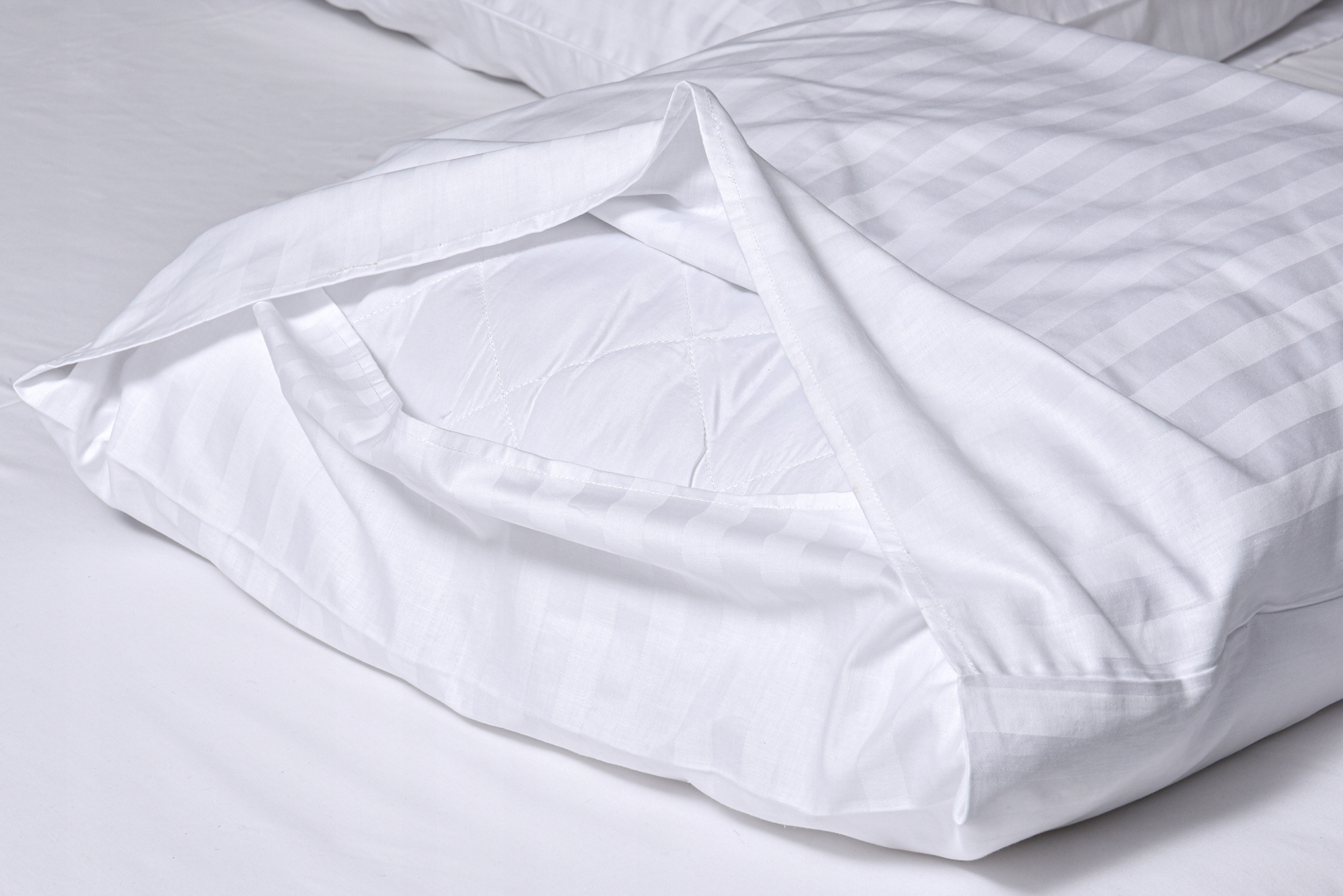 POŚCIEL BAWEŁNA 180x200cm 3 CZĘŚCI HOTELOWA BIAŁA Kod producenta Highliving