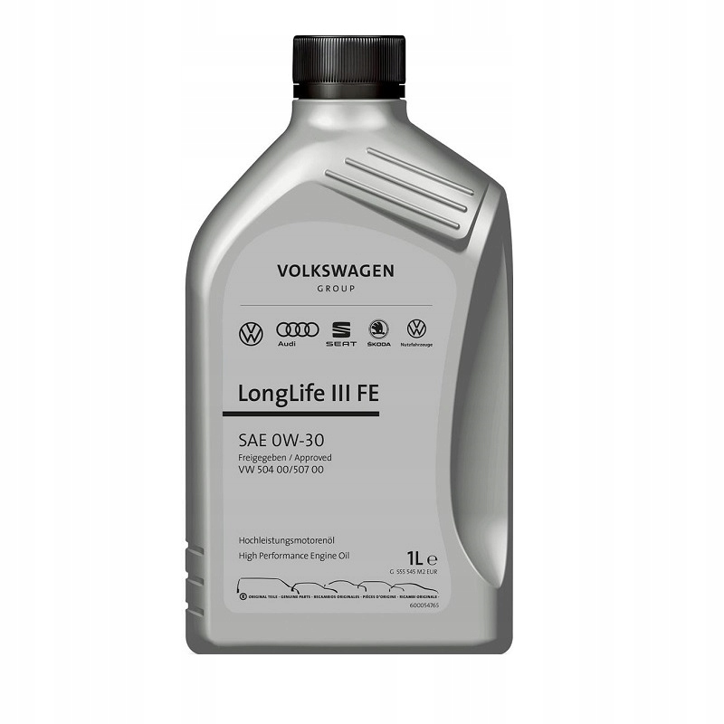 

Olej Vw Longlife 0W30 504.00/507.00 1L