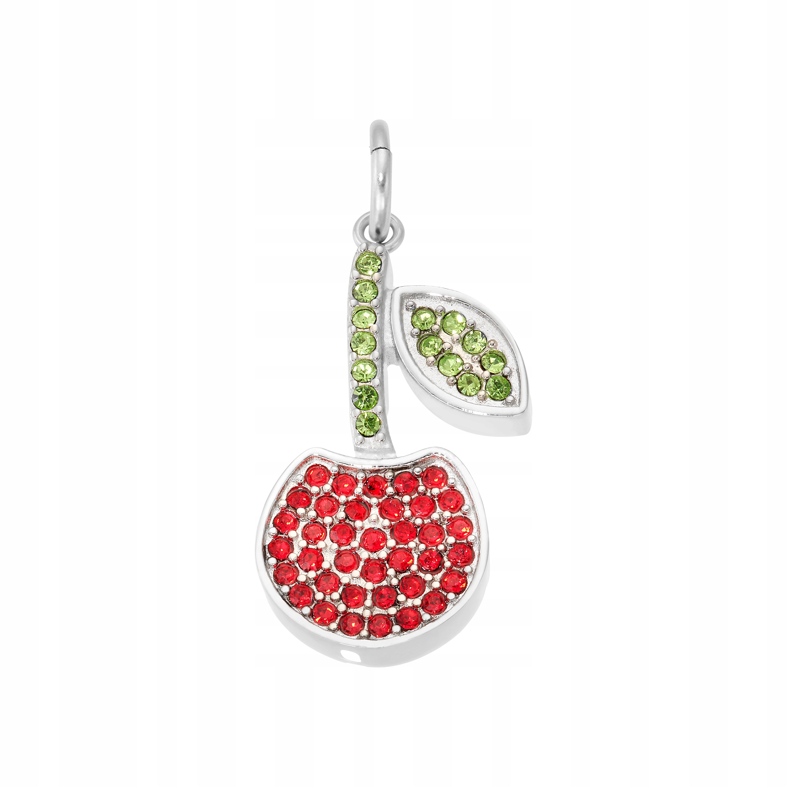 Magnetický Přívěsek s třešní a krystaly Swarovski, chirurgická Ocel