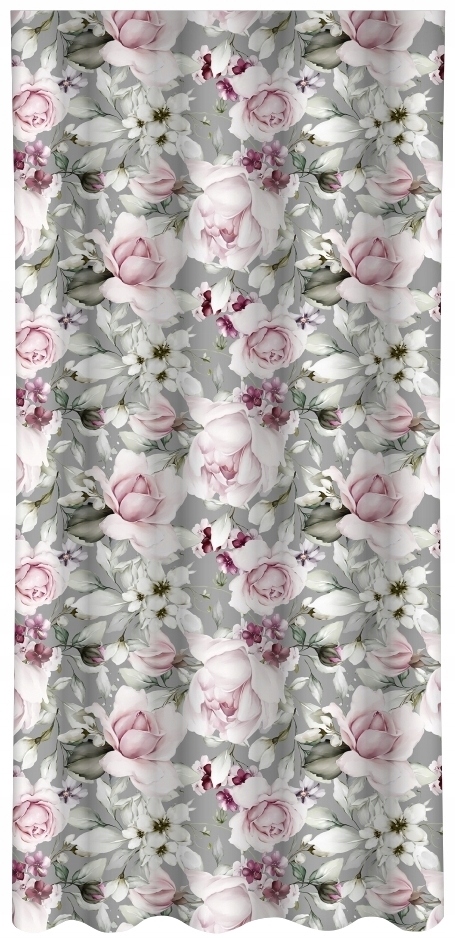 Hotový Závěs Na Žabky 160x270 Na Pásce Květiny