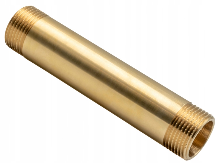 RURA GWINTOWANA MOSIĘŻNA 3/4" - 50mm 5cm KRÓCIEC PRZEDŁUŻKA SZTUCER MOSIĄDZ