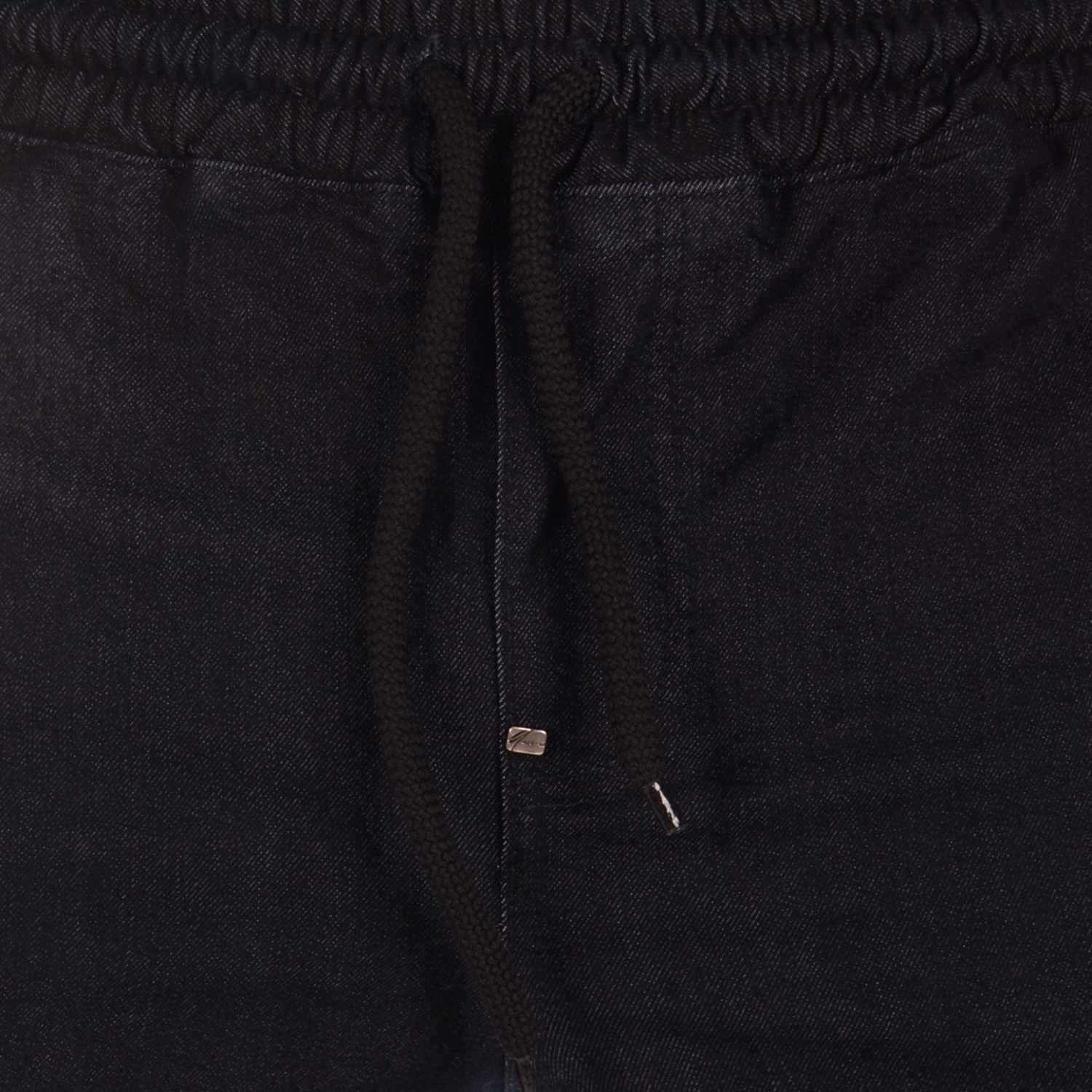 MORO SPORT Krótkie Spodenki Jeans SHIELD LEATHER / S Kolor niebieski