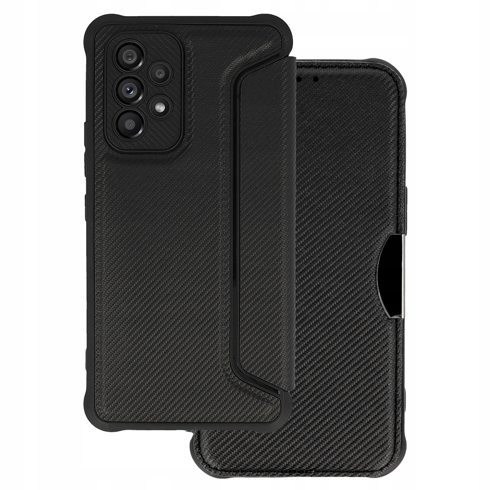 Kabura Razor Carbon Book do Samsung Galaxy A13 4G czarna