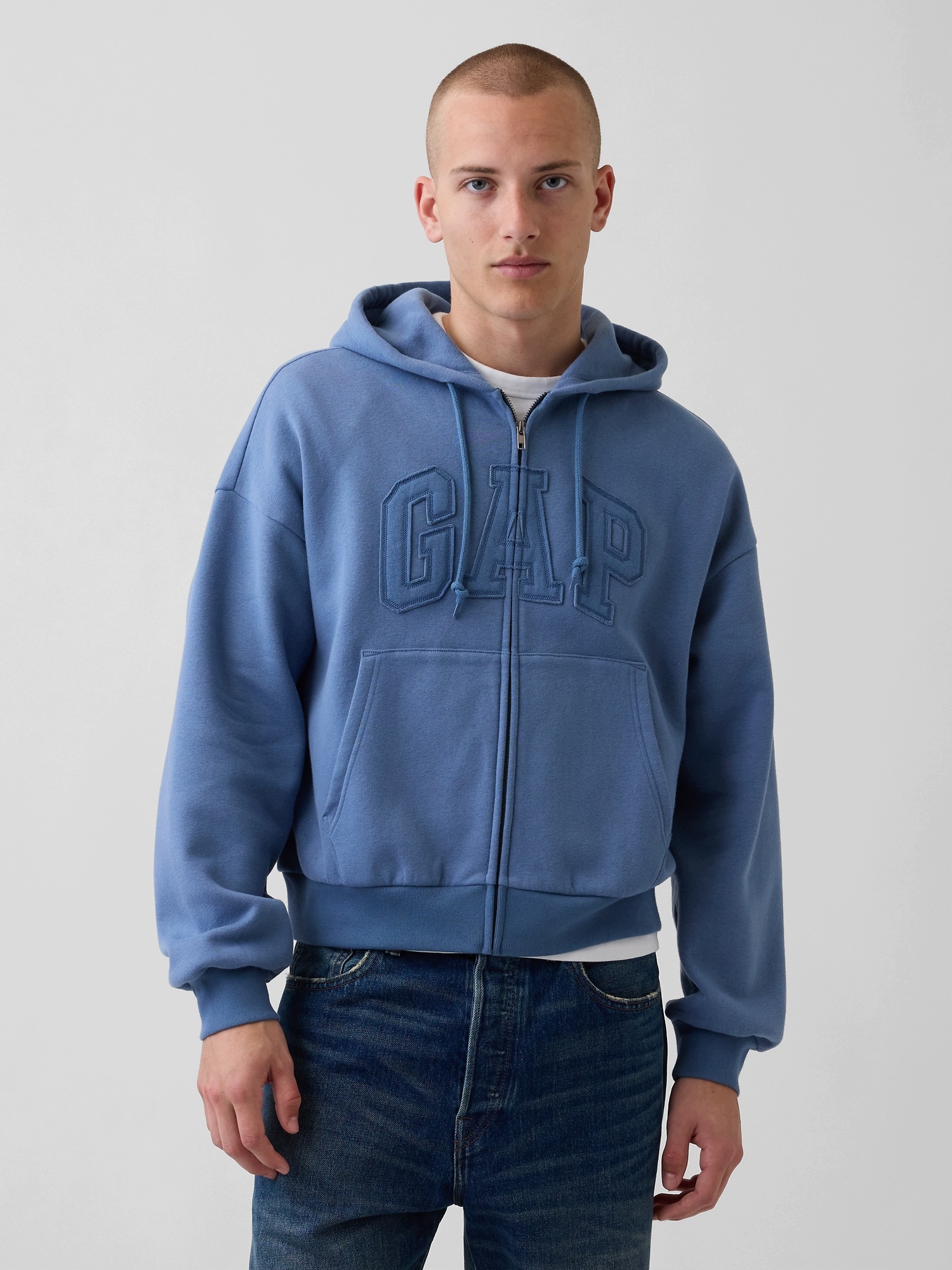 Gap Oversize mikina s logem VintageSoft