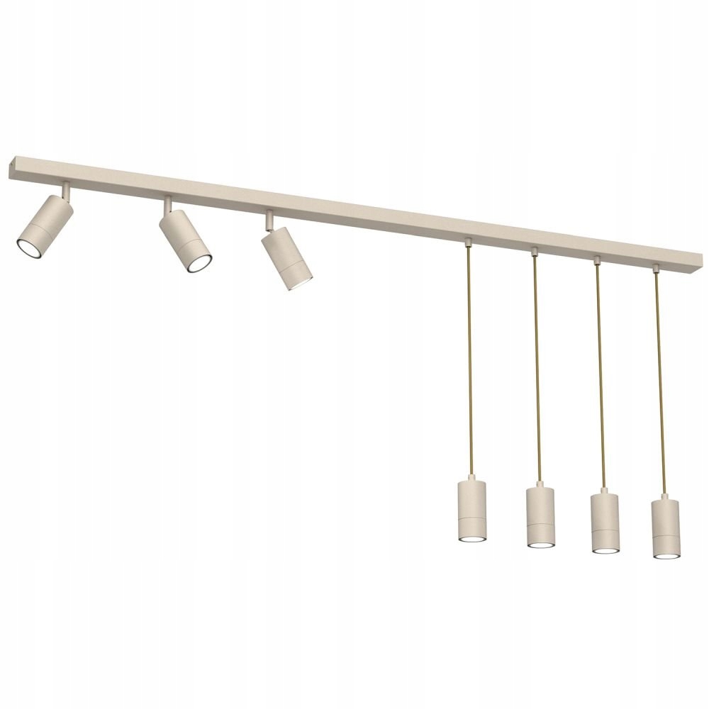 Sedembodová závesná lampa s reflektormi Link 9533 Luminex