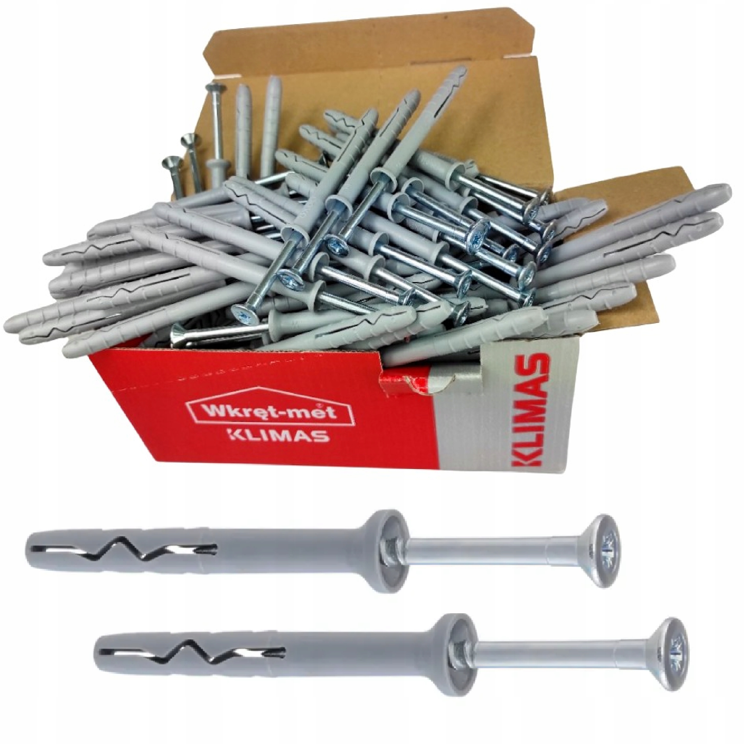 

Kołki Szybkiego Montażu Sm 6x70 Wkręt-met 100 szt.