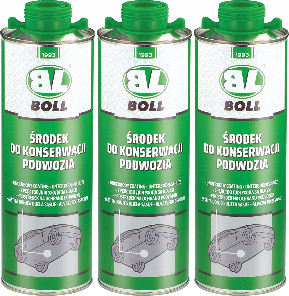 BOLL ŚRODEK DO KONSERWACJI PODWOZIA 3 X 1 LITR