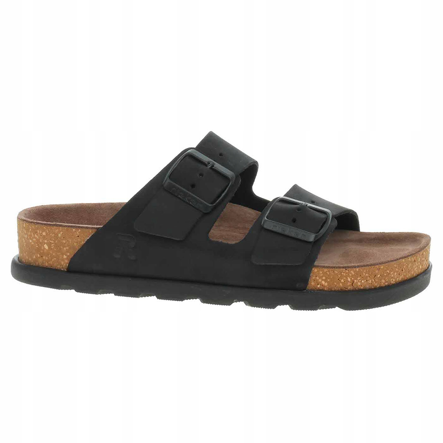 Dámské pantofle Rieker V3190-01 schwarz 37