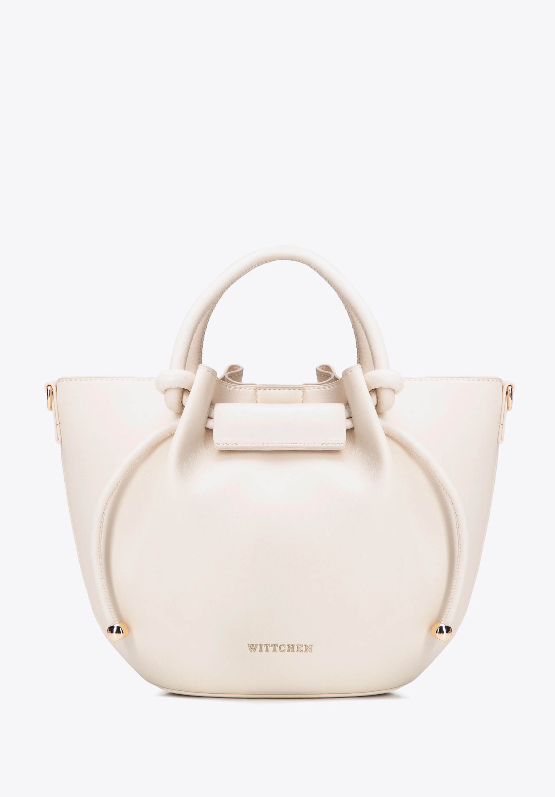 Taška z ekokůže Wittchen 102-4Y-405-0 krémová crossbody elegantní