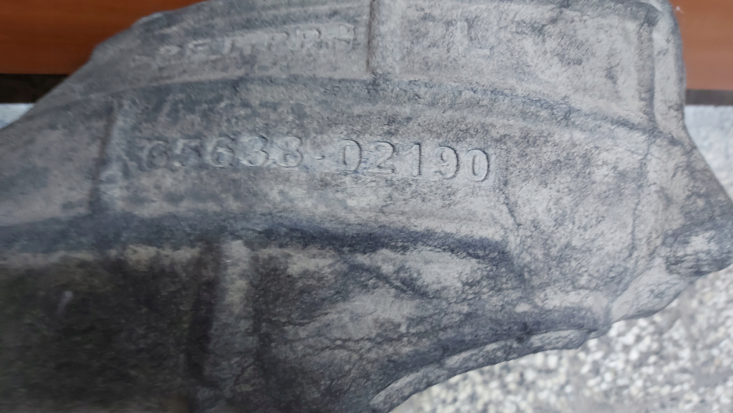 mudguard left rear part TOYOTA COROLLA E21 sedan 19
