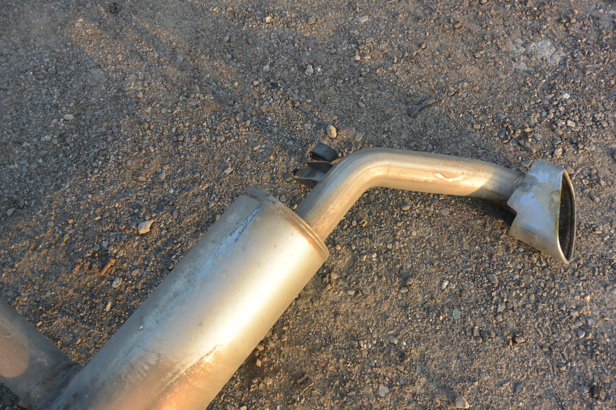 muffler, exhaust N57 3.0 KPL BMW X5 E70 X6 E71 LCI