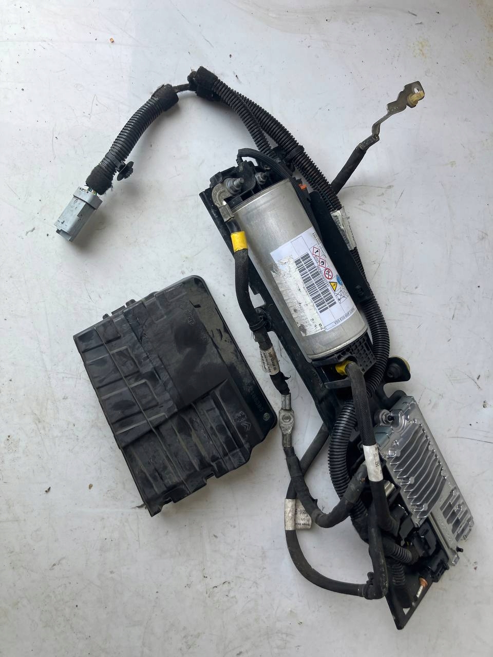 MODUŁ START STOP KOMPLET CITROEN C4 PICASSO II 9801739380 A2C53427745 #28