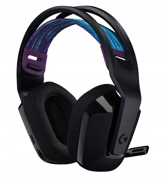 Bezdrôtové slúchadlá Logitech G535 čierne