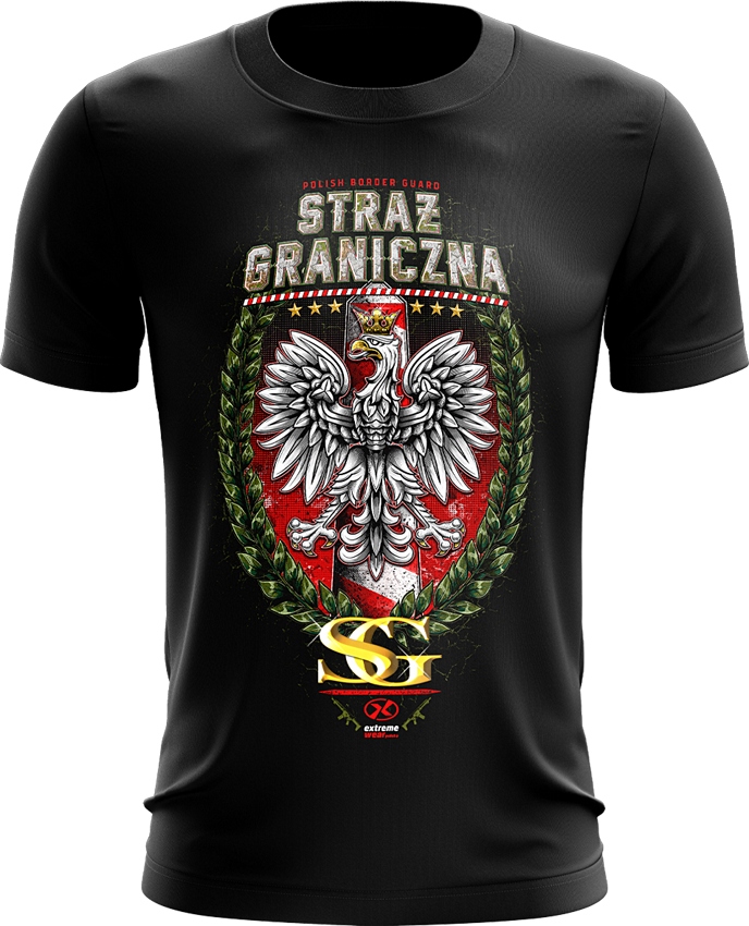 

Straż Graniczna koszulka bawełniana r. XXL