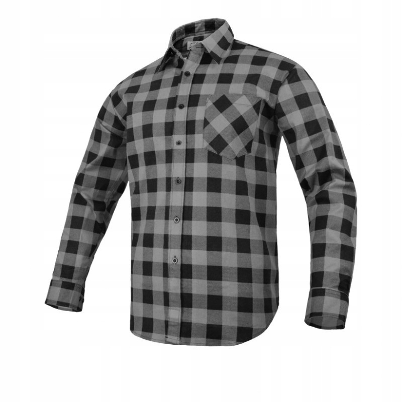 

Koszula flanelowa robocza Modar Grey szara r.43