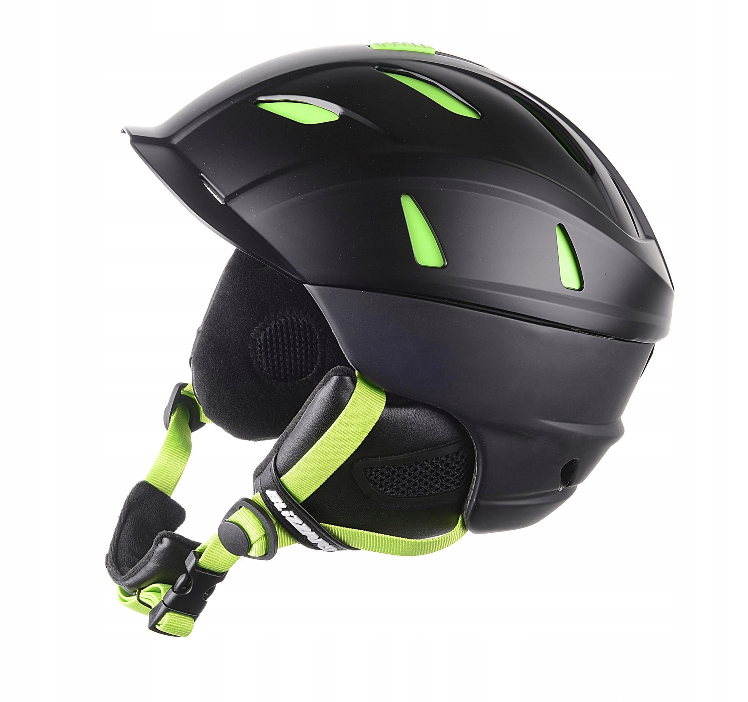 Kask narciarski Blizzard Power Black/Green L(58-61 cm)