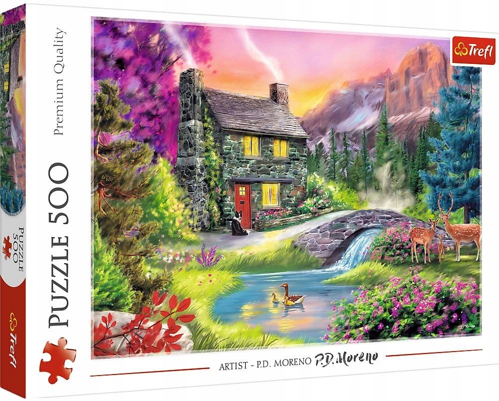 

Puzzle 500 El Górska Sielanka Domek P. D. Moreno