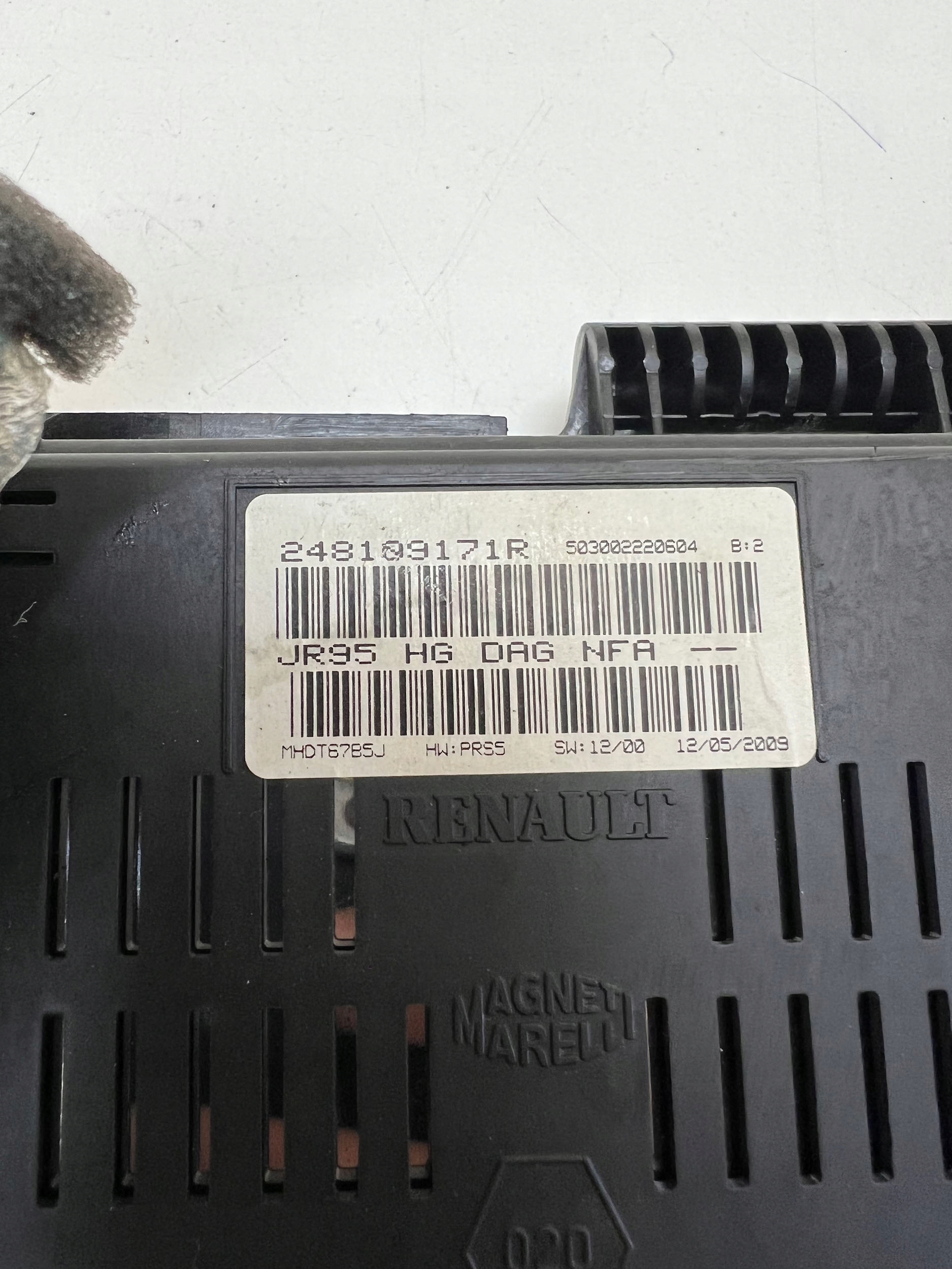 LICZNIK RENAULT SCENIC III NAVI 248109171R Producent części Magneti Marelli