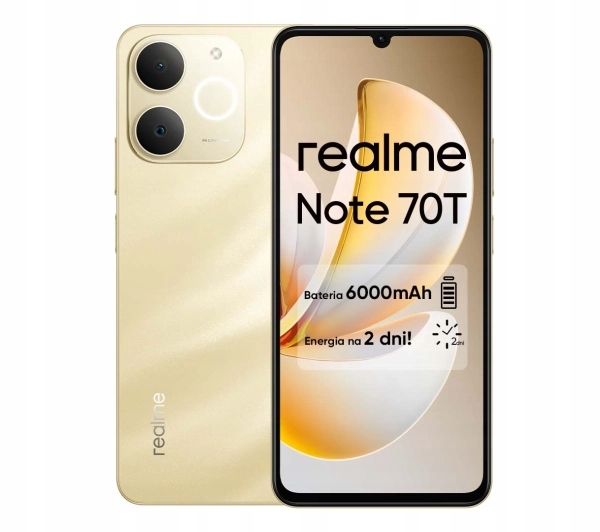 Smartfon Realme Note 70t - Niska cena na Allegro