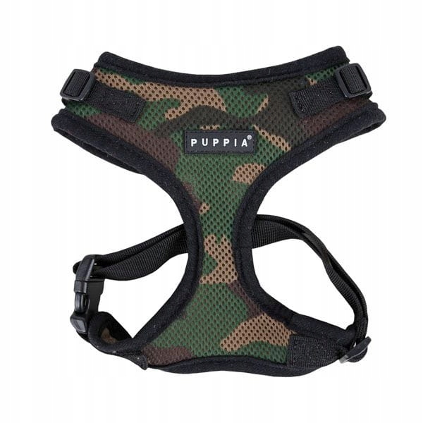 Levně Postroj pro psa Puppia Ritefit maskáčový vel. S